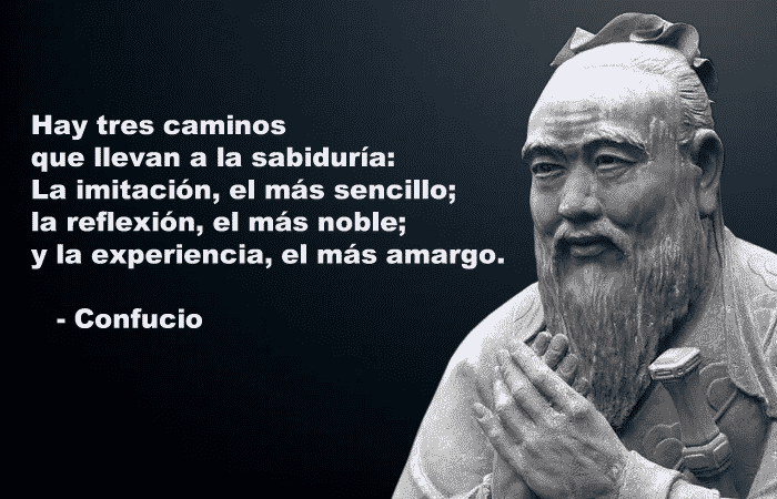 Confucio sobre la sabiduría