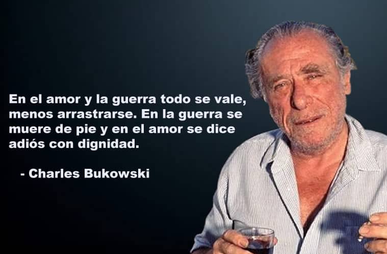 Frases célebres de Charles Bukowski 【 2023 】