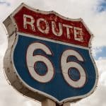 ruta 66 sign
